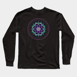 Cosmic Mandalas Kaleidoscope Long Sleeve T-Shirt